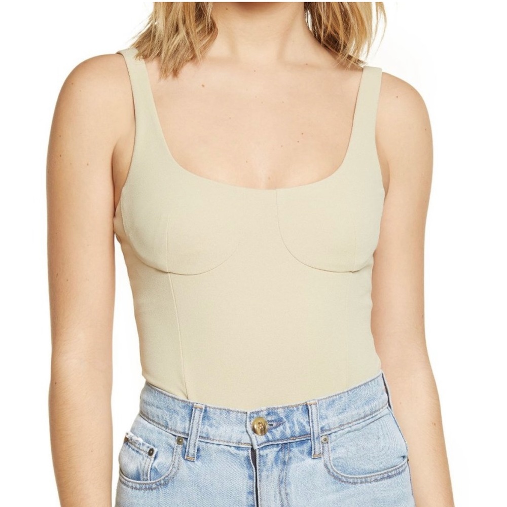 WAYF Bravado Cupped Tank Bodysuit